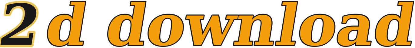 2d download logo